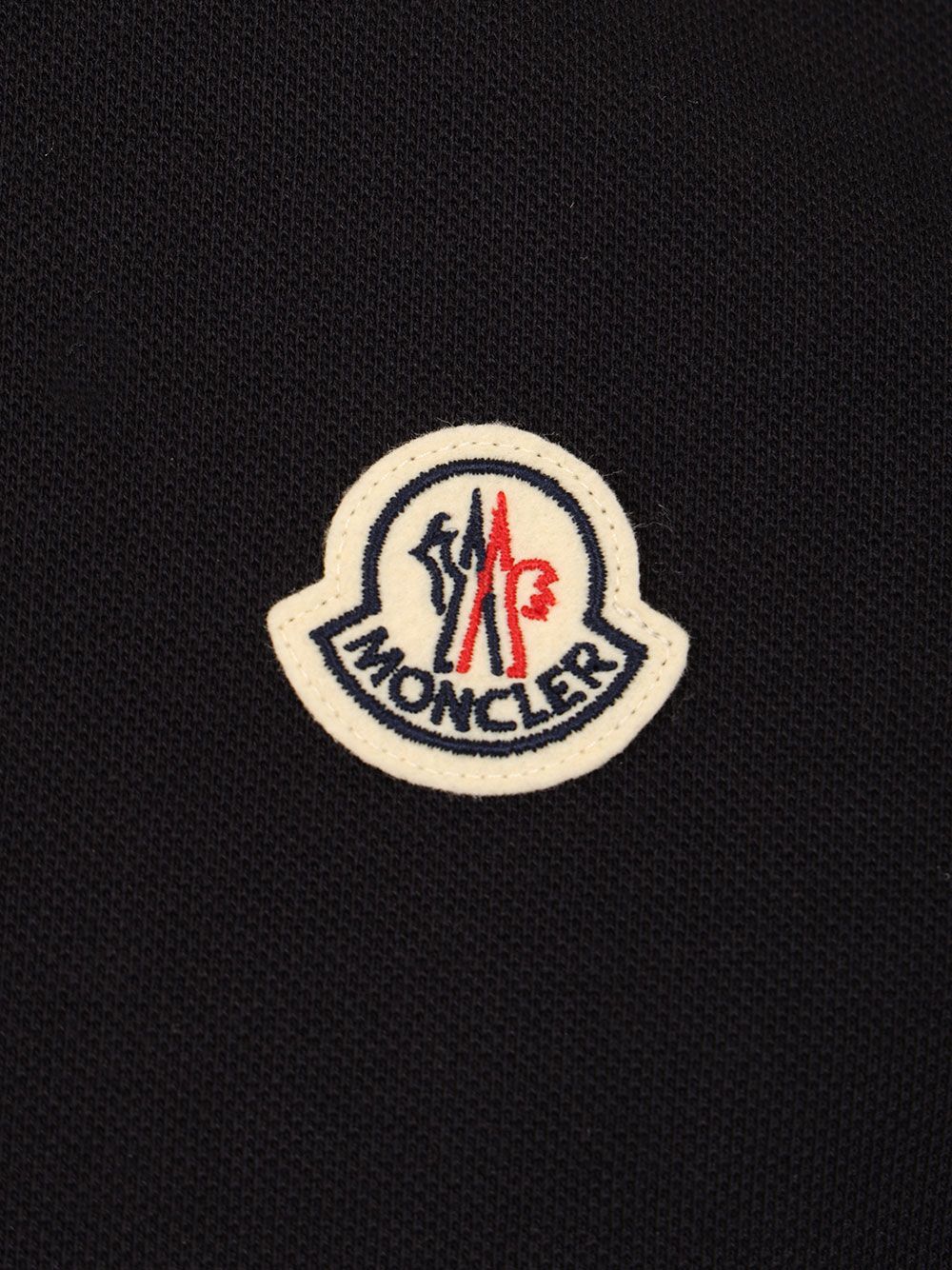 Moncler Short-Sleeved Polo shirt - Black | 094d9cc9b8c2fe39f3f3e1fba1694cc8d1bed3f6
