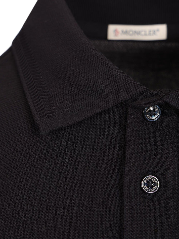 Moncler Short-Sleeved Polo shirt - Black | 77ea3903589f7b7b4c1c151050a3beb58743169f