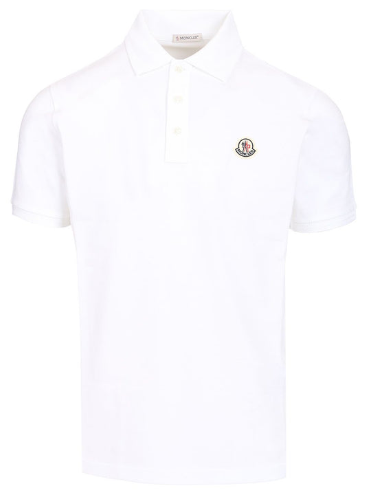 Short-Sleeved Polo Shirt White