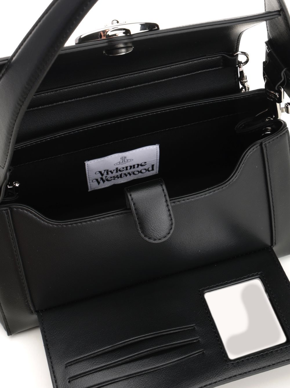 Vivienne Westwood Hazel Shoulder Bags - Black | b39adceacd8b6c9f9b2befe48c2cf01d5b8c0132