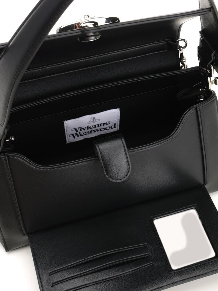 Vivienne Westwood Hazel Shoulder Bags - Black | b39adceacd8b6c9f9b2befe48c2cf01d5b8c0132