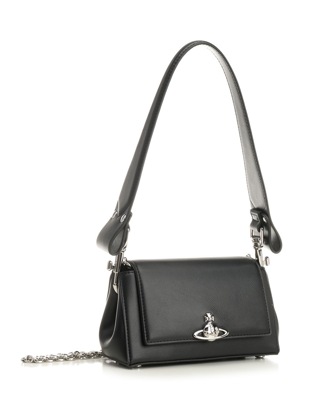 Vivienne Westwood Hazel Shoulder Bags - Black | 1fbcdfc23c348efa424c56897c0e52d753efa883