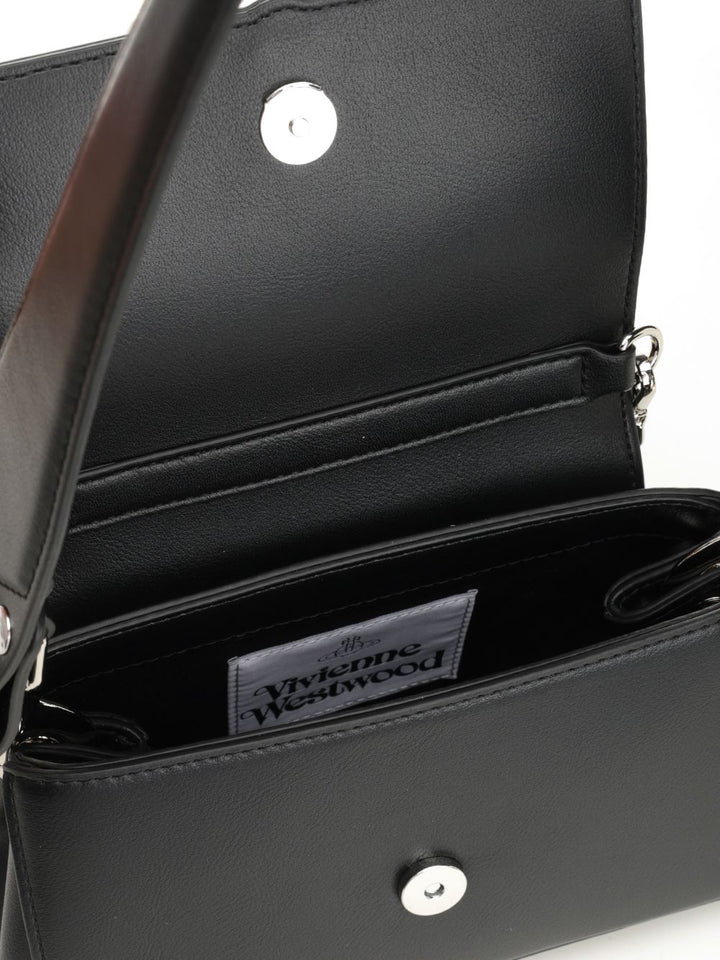 Vivienne Westwood Hazel Shoulder Bags - Black | fb9fb1e90c11c1091c25c1a1a71ddaff488537c9