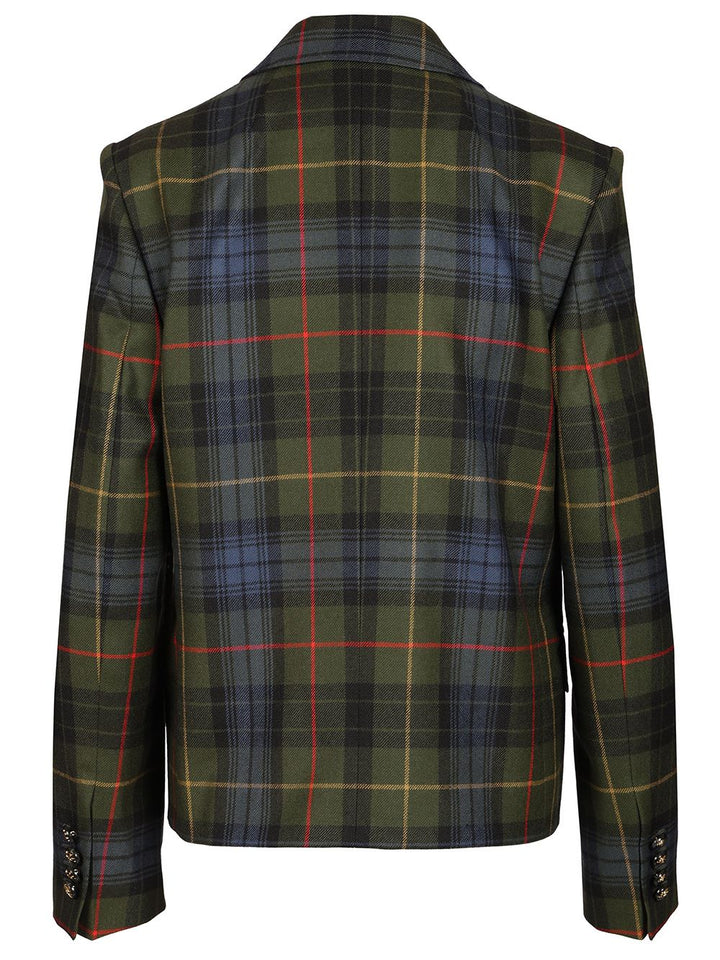 Etro Single Breasted Boxy Blazer Macro Check Jackets - Multicolor | 5784d954880dfb0fb52b45b274c010040e54308b