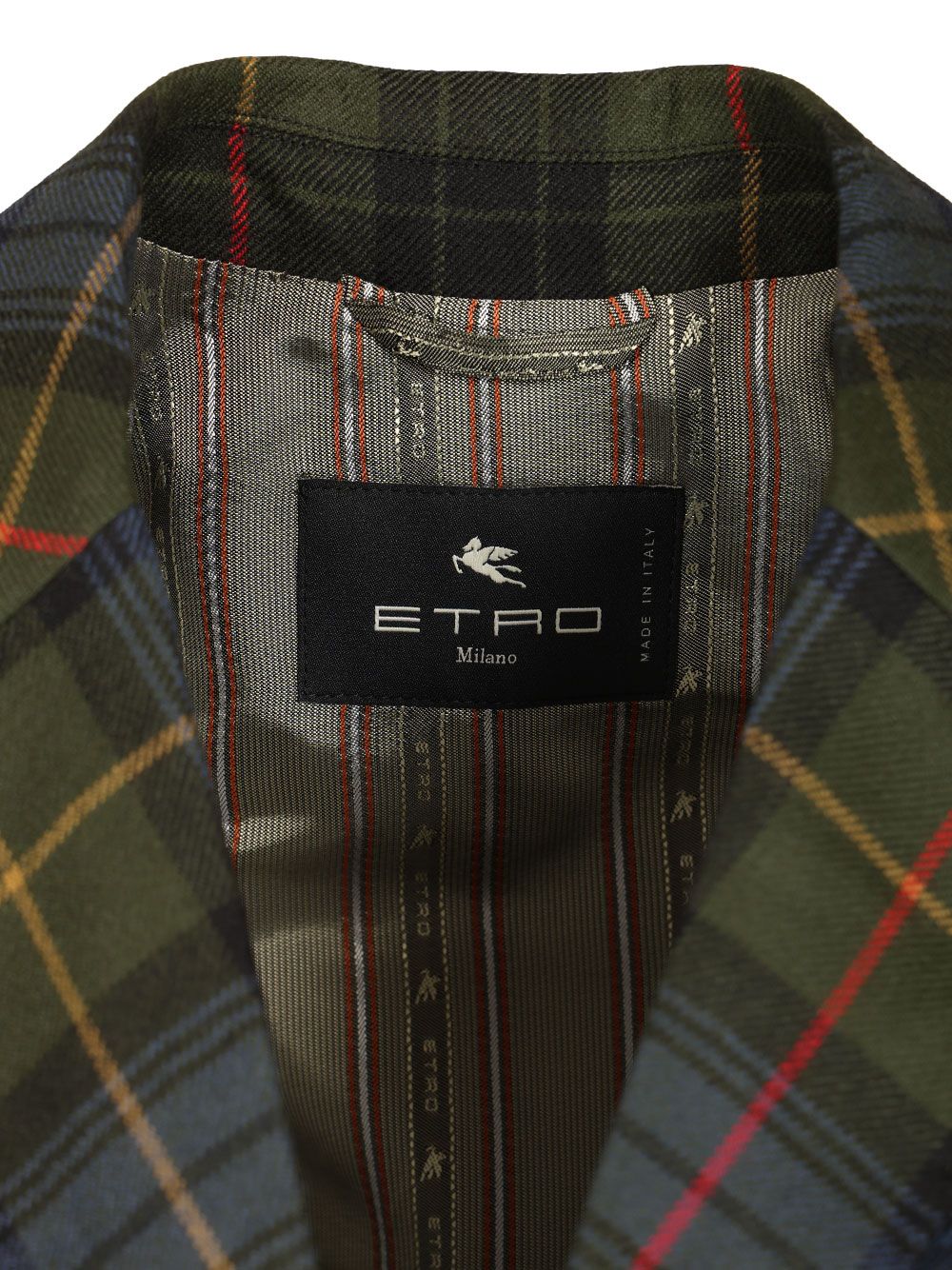 Etro Single Breasted Boxy Blazer Macro Check Jackets - Multicolor | 6c7b8d49f8d90f4cec0f80620cebb3109372b223