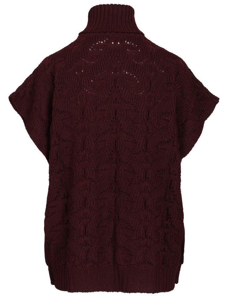 Etro Turtleneck Sweater Knitwear - Bordeaux | e3e772b29a93ce2397f034e16c82d10a5ef6d219