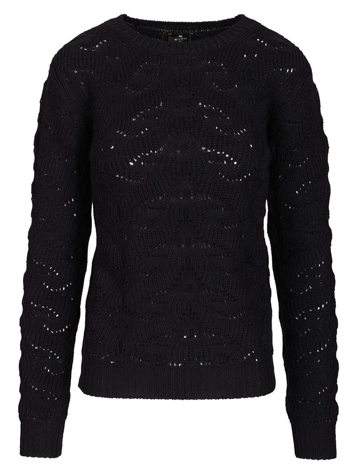 Etro Paisley Sweater Knitwear - Blue | 2fdd2b52b5178389e4d7aaefe4f2d98d18d38bfb
