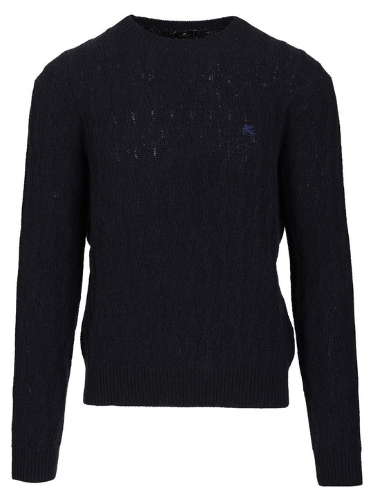 Cashmere Sweater Knitwear Blue