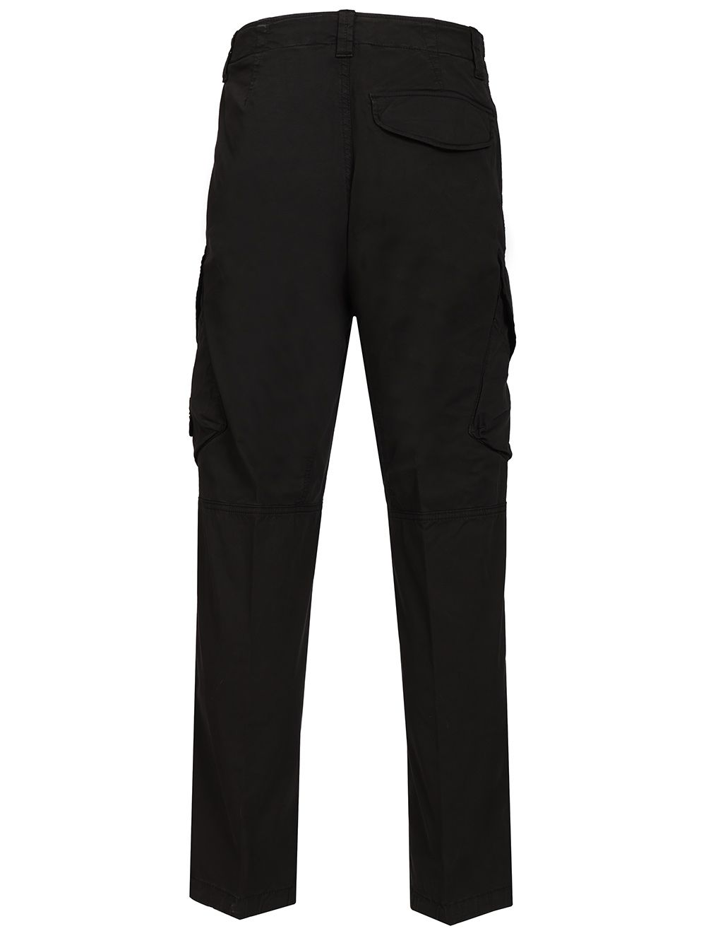 Stone Island Stretch Organic Cotton Twill Cargo Trousers - Black | 860b22ff34a97038b6975f50fd1dca8583a0f552