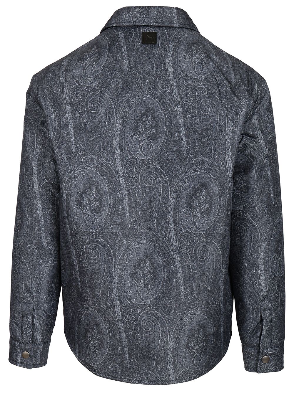 Etro Padded Paisely Overshirt Jackets - Blue | 478794e8da2f2ca6afc1d142ef54f563ea0a9f3d