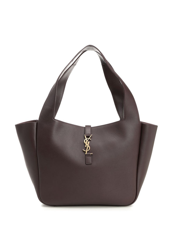 Saint Laurent The 5 To 7 Bea Shoulder Bags - Bordeaux | 8985e96fb296f6018210283df321480790041b50