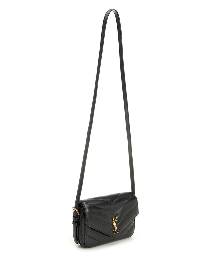 Saint Laurent Loulou Toy Crossbody Bags - Black | ffa59993c83345c1b30862be4f9550d864bde959