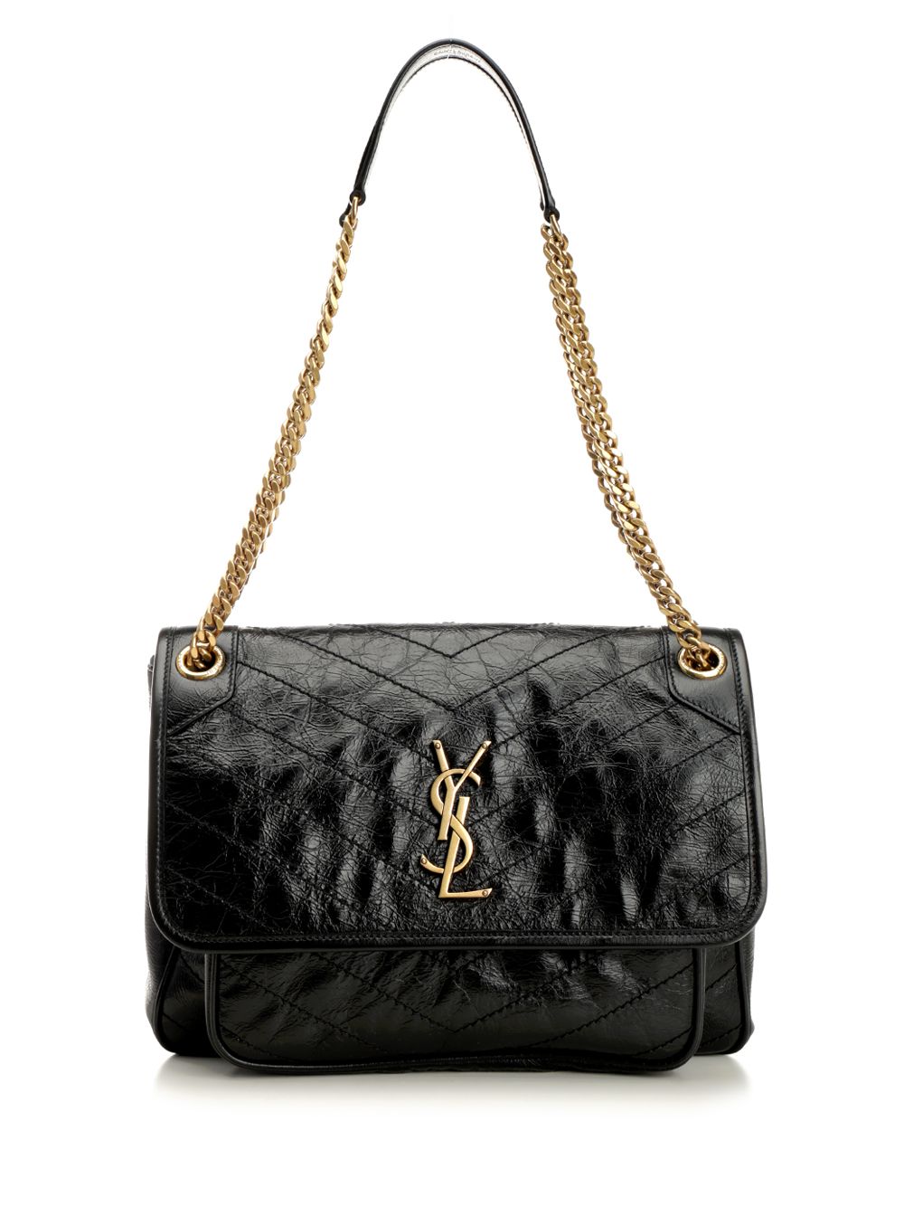 Saint Laurent Niki Shoulder Bags - Black | 69767672b42d8de1023f798d3a3d525c04c6a386