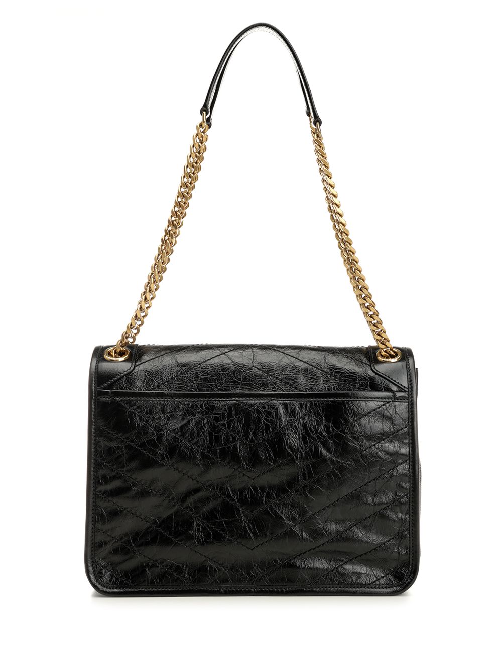 Saint Laurent Niki Shoulder Bags - Black | df850b7cdbd9596d137e0528b03a479cd6e14c2e
