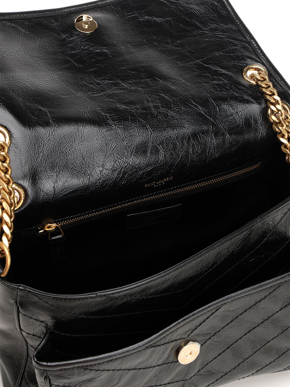 Saint Laurent Niki Shoulder Bags - Black | 84c1b5482bce74393dc763fe54dceef155913bff