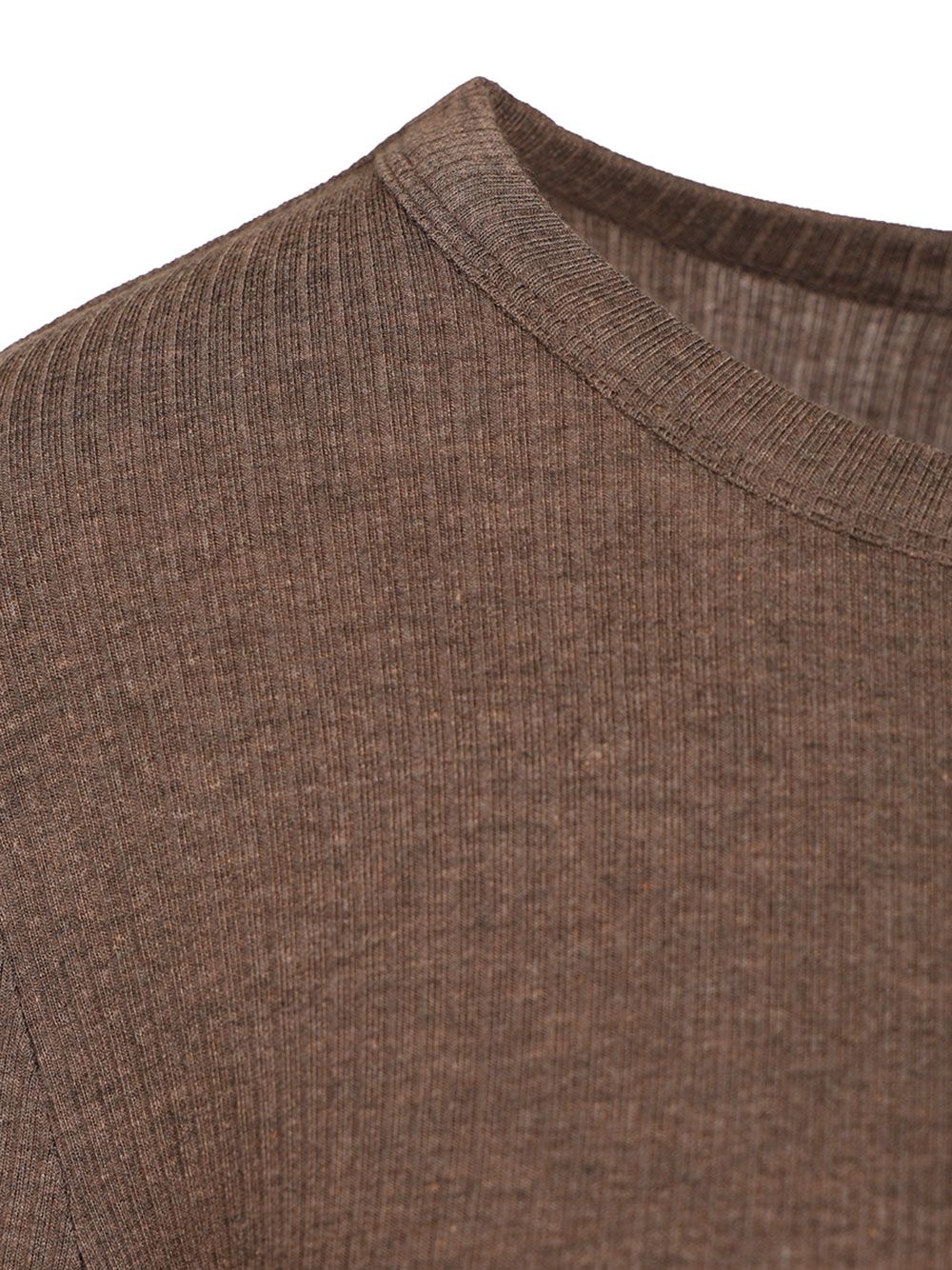 Max Mara Salmone Ribbed Knit Lyocell Seta Knitwear - Beige | e8c5e28b53e174845b65fb6dbbadcd9b608a5ecd