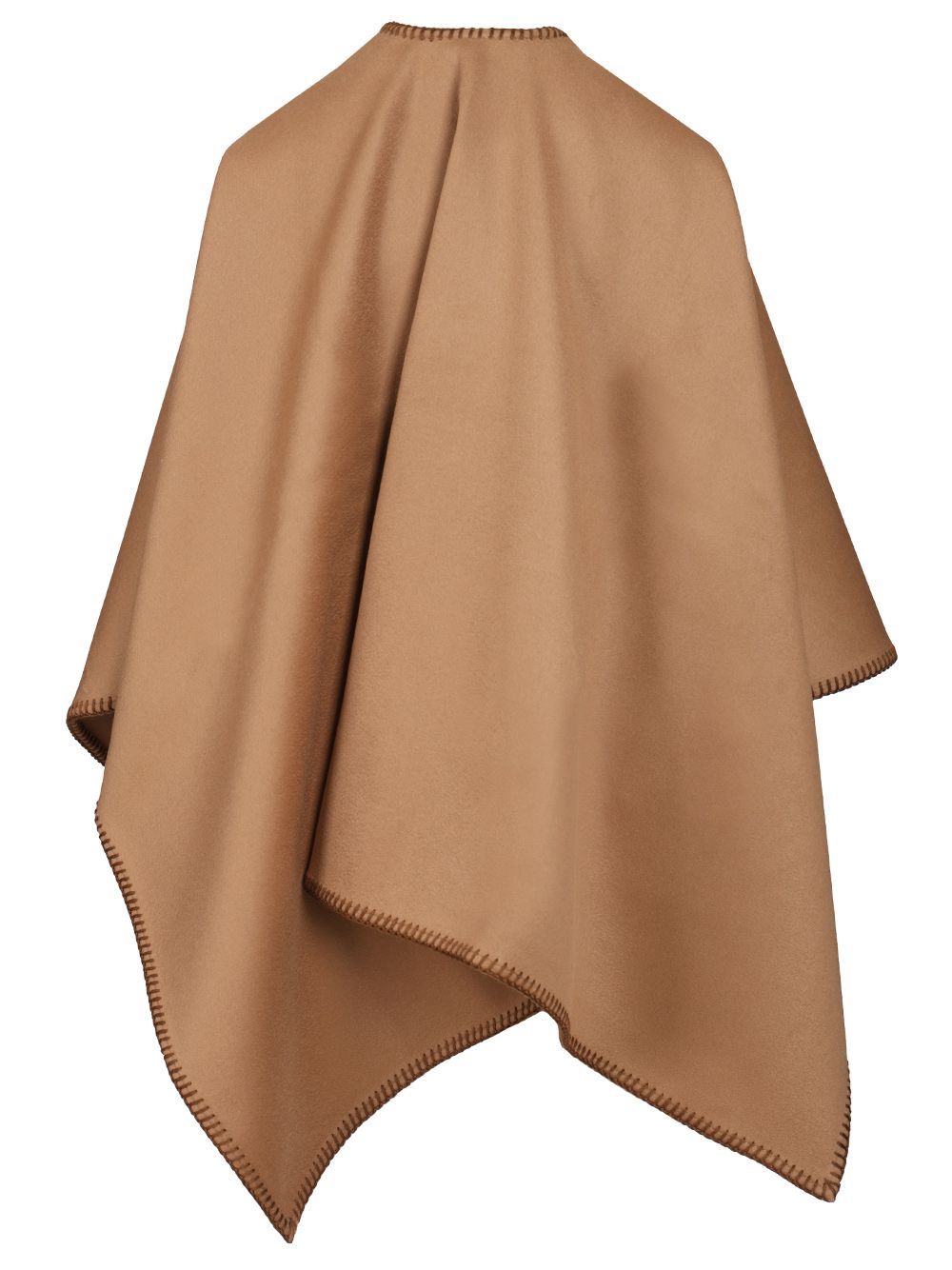 Max Mara Double Wool Drap Cape Jackets - Beige | 3d69538442147f6e9150aec4f35af41f420a602e
