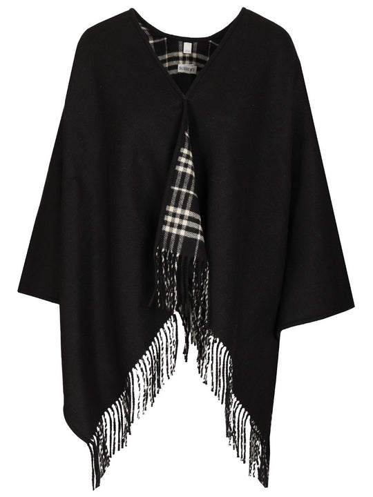 Reversible Cape Jackets Black