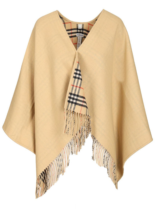 Reversible Cape Jackets Beige