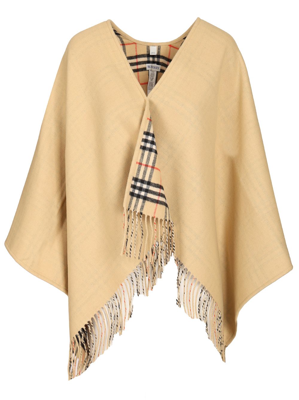 Burberry Reversible Cape Jackets - Beige | cda01ccd5ebbcce920b615a8f8488c024934933a