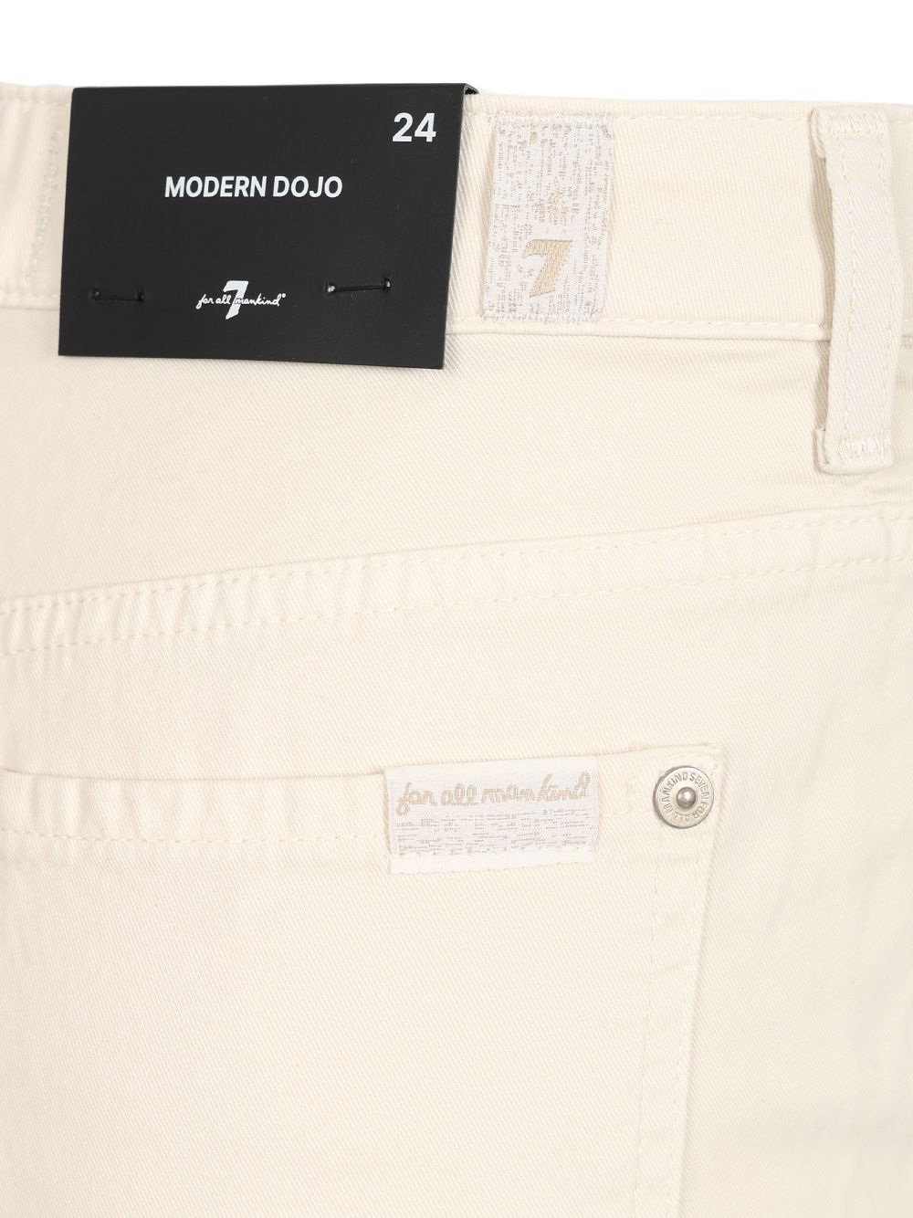 7 For All Mankind Modern Dojo Jeans - White | 84a7a4e719e07a946a4221c170b1add8f84173e5