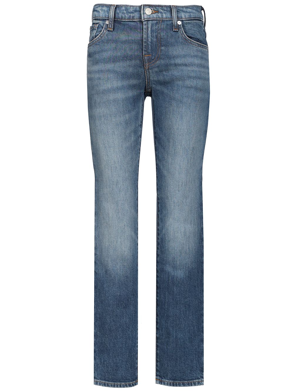 7 For All Mankind Low-Waisted Jeans - Blue | 321ddbfa861180e4a40db9f9d882f4f2a8d35d39
