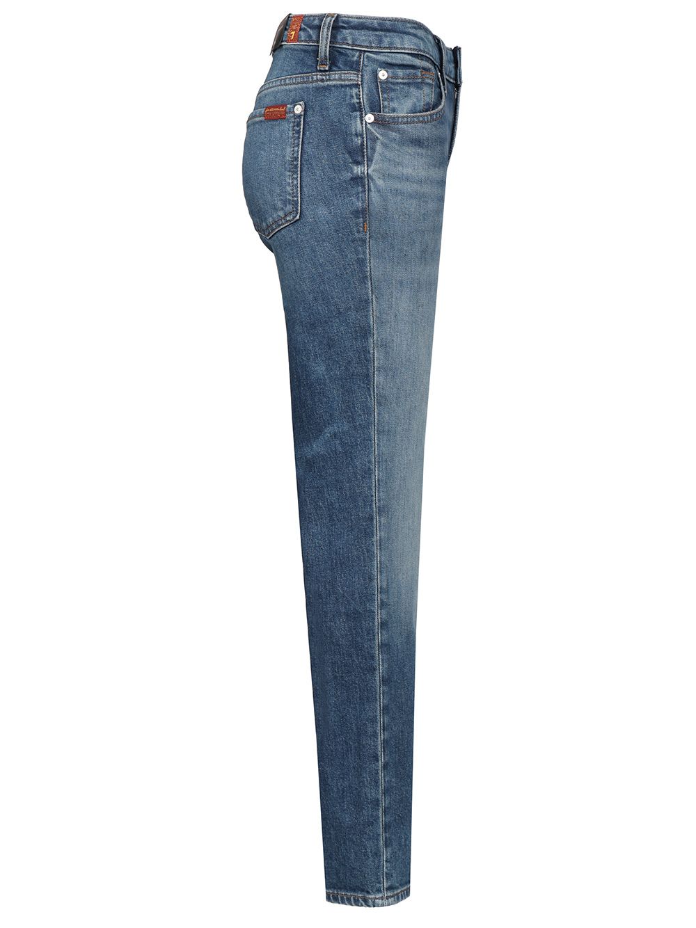 7 For All Mankind Low-Waisted Jeans - Blue | 75e5124c9881b6e2b7320dcf6eaf6fea24cc3676