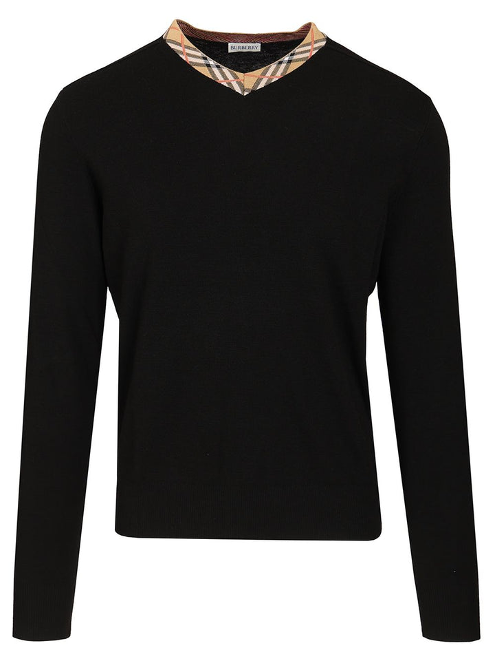 Burberry Maxim Mrn Knitwear - Black | 22669c050b26e9f3bc81c7337fa966d5e5eb1d76