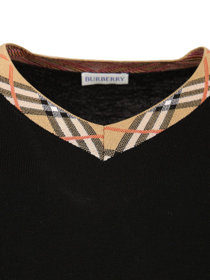 Burberry Maxim Mrn Knitwear - Black | f138bf176996c99bad657f8b9eaa436026ae8a7a