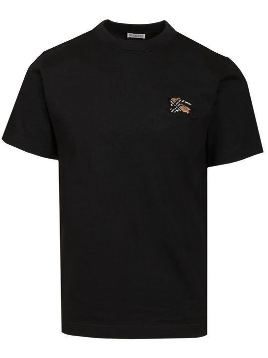 Knight Cotton T-Shirt Black