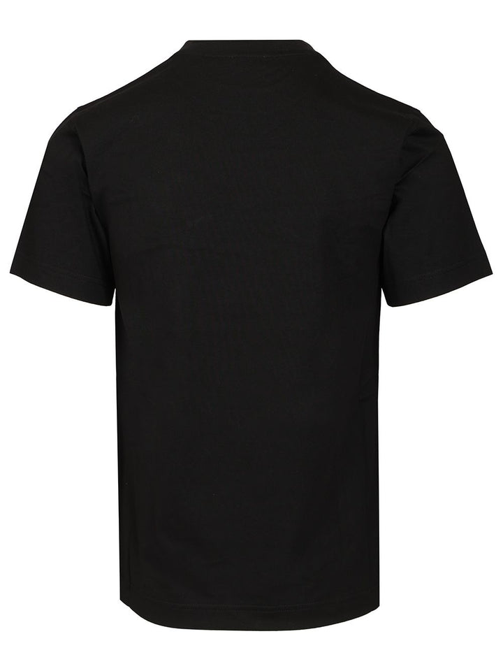 Burberry Knight Cotton T-Shirt - Black | 255baa9b8dc97f67ddb131be9fce6daa1e08906a