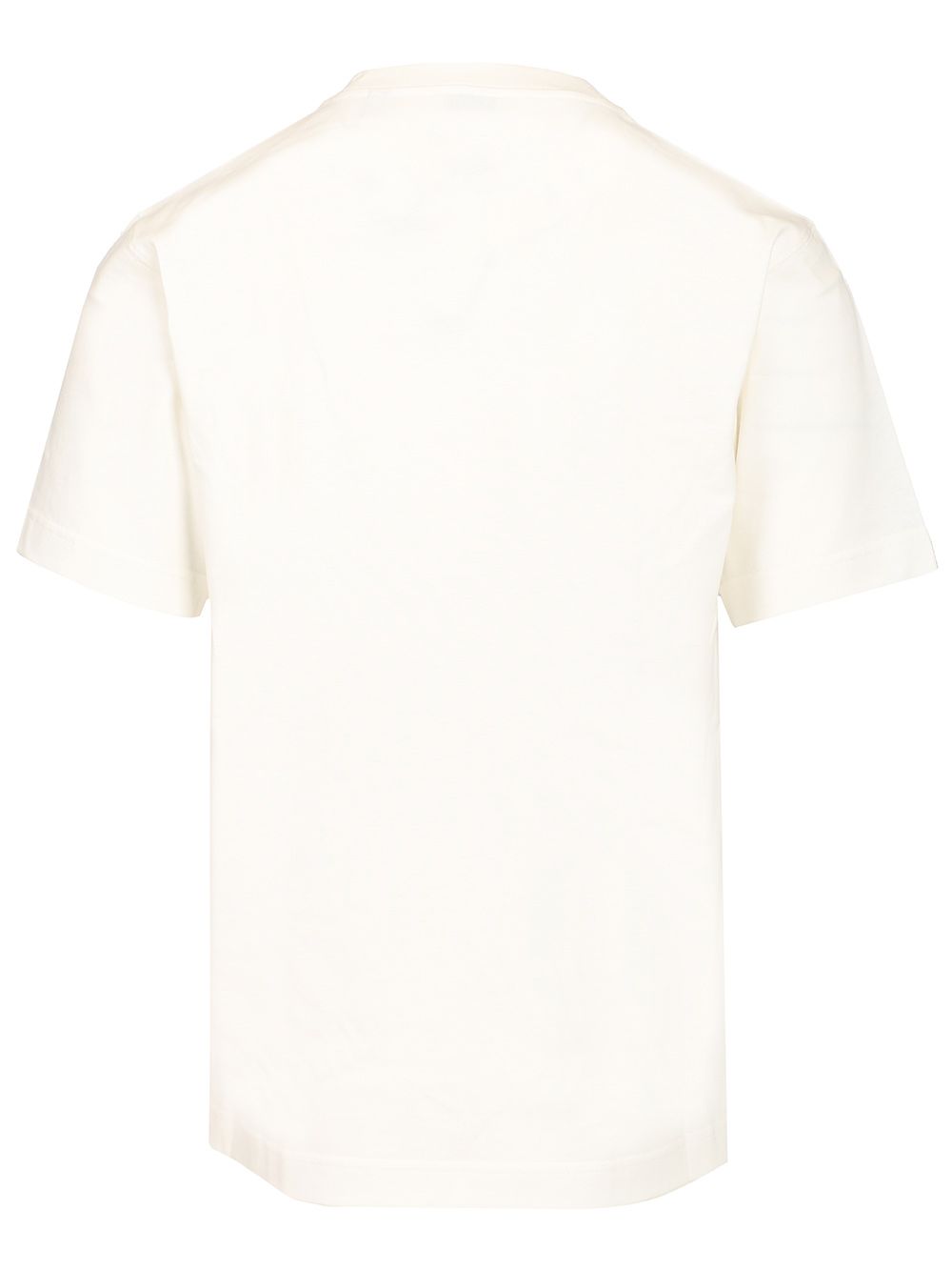 Burberry Knight Check Print Cotton T-Shirt - White | 1e8aeb68d0003723e31615db6de13d3a28a38c92