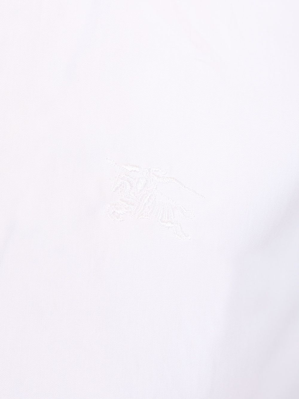 Burberry Slim Fit Shirt In Stretch Cotton Shirts - White | 53e9985033b32fcb7b338a3d14adc5c087a9ce0e