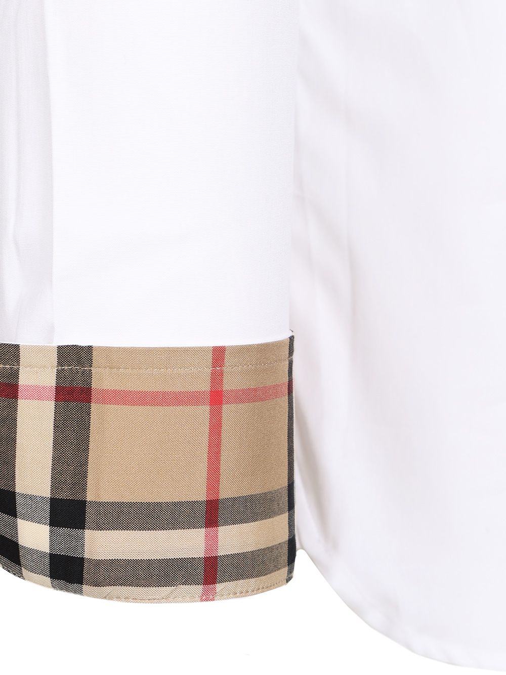 Burberry Slim Fit Shirt In Stretch Cotton Shirts - White | c54f2667e48f28834fd7317f8d0ab83dbe8e9f97