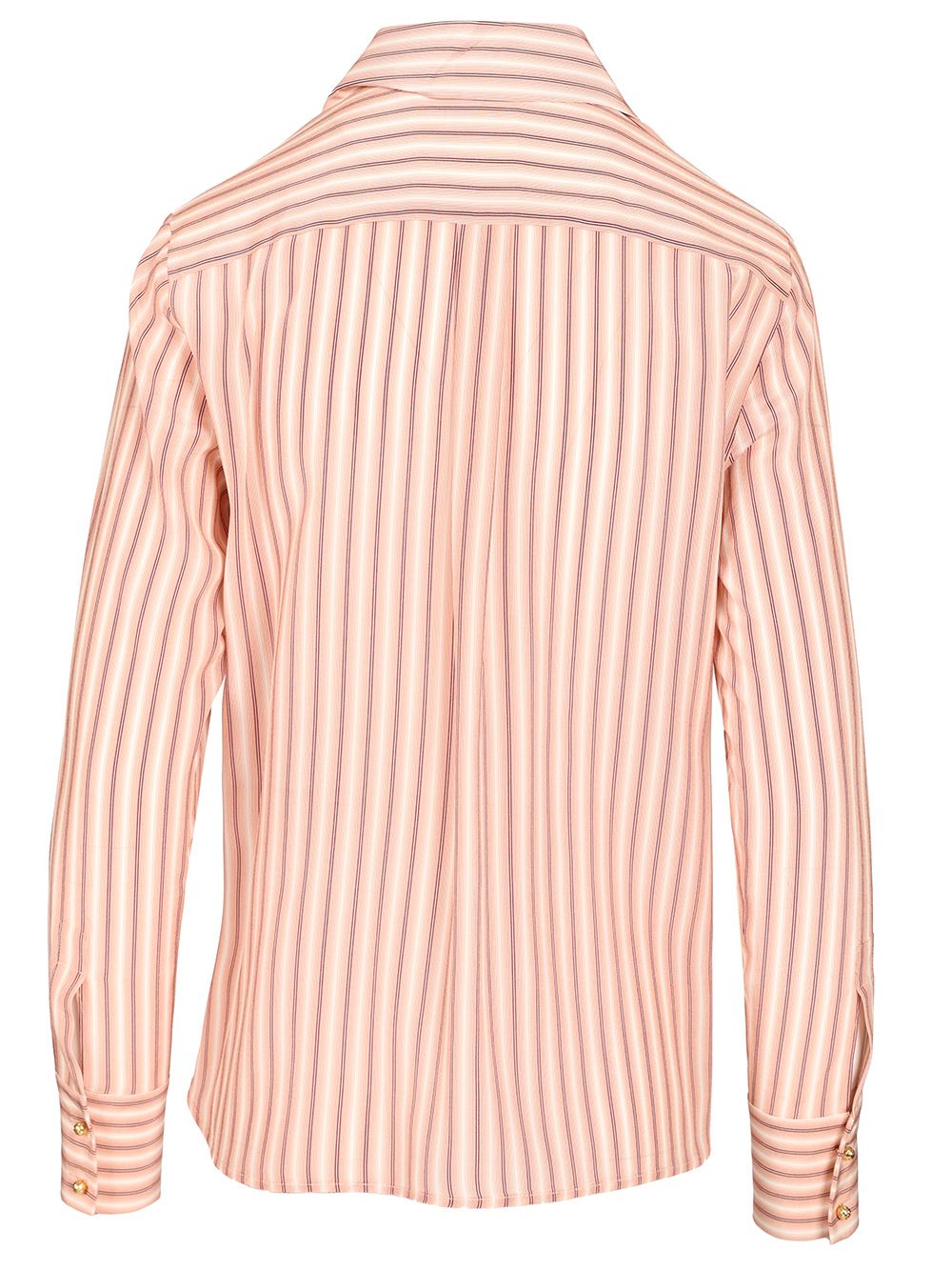 Max Mara Studio Printed Silk Shirt Shirts - Rose | 6be3d46d9c0d2fac495307556fe96a605bf23a29