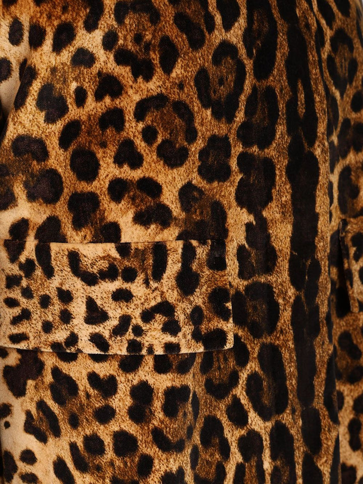 Max Mara Studio Edro Cropped Jacket Velvet Animalier Jackets - Animalier | 9bc06d4bb7717ab65b2fd22f2d9e1c7cc4d89747