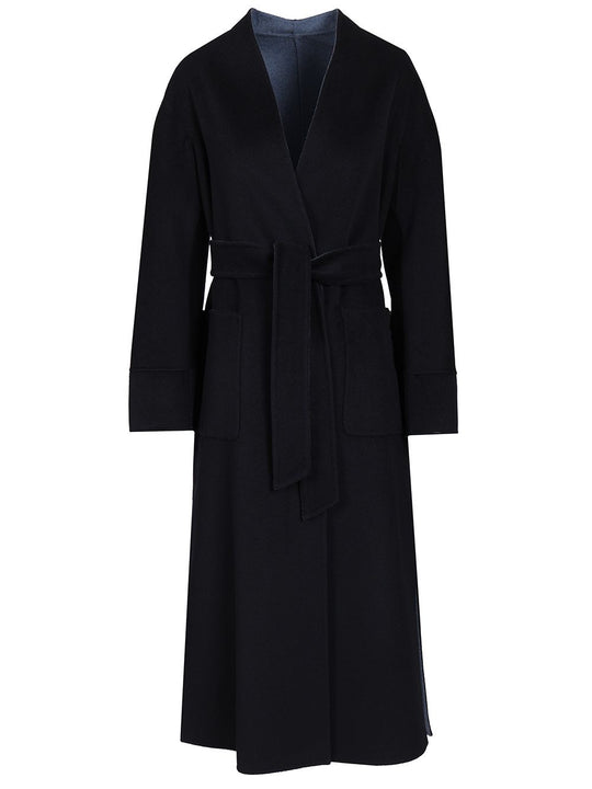 Reversible Dressing Gown Coat Coats Blue