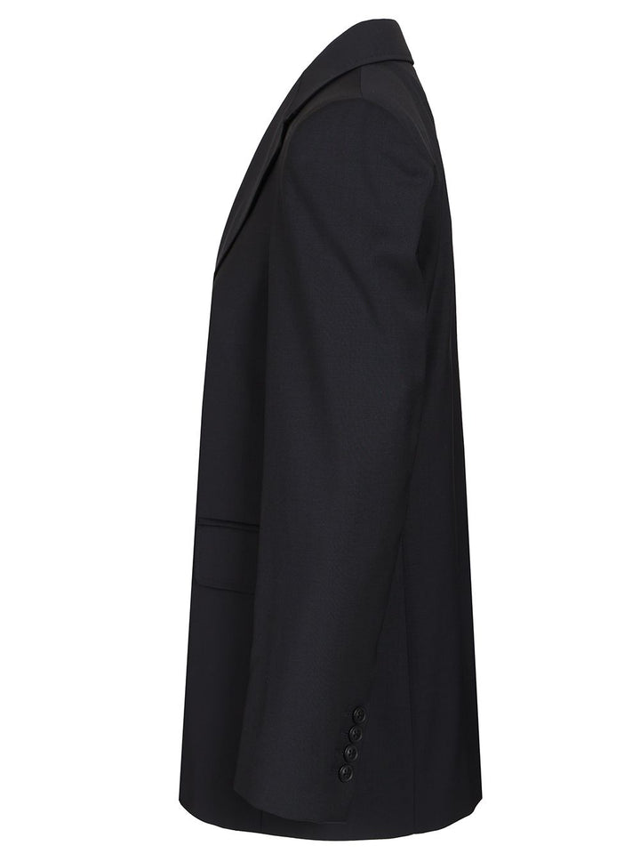 Max Mara Studio Single-Breasted Jacket Jackets - Blue | 90a5dcabb31ed51c05b8d0bd53531cfd5b6fb2e5