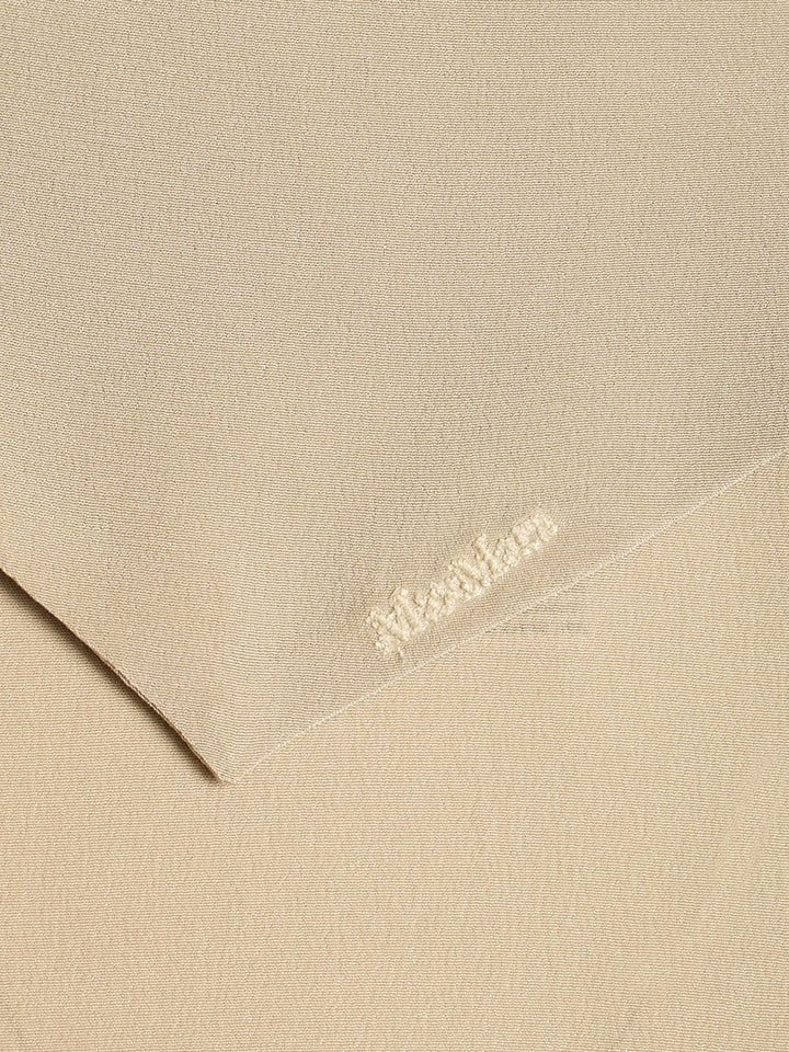 Max Mara Shirt With Scarf Shirts - Beige | 7cb4516fa07b1e013a4caa67fce339fc34bb10da