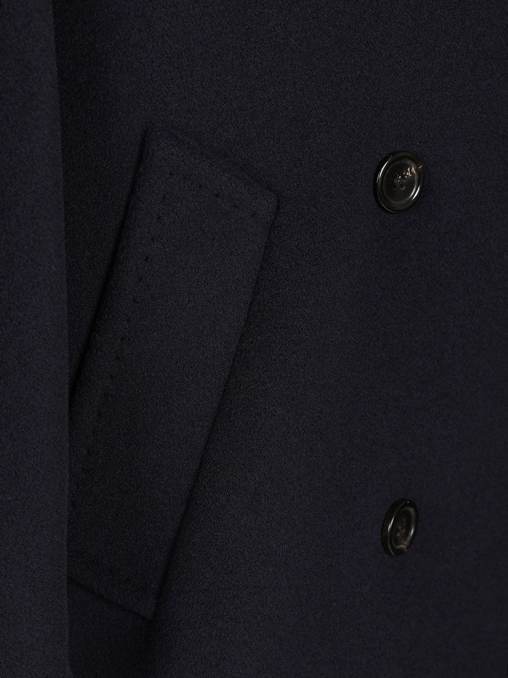 Max Mara Rebus Double Breast Short Madame Wool Cashmere Coat Coats - Blue | 6b9ca32132c70a2228e4268e57ef9b25e2d40560