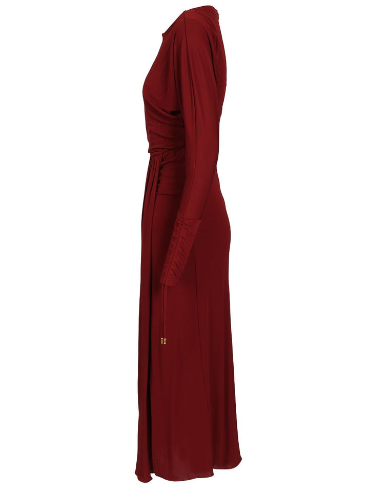 Max Mara Studio Mstgocce Dresses - Bordeaux | b60c6f739ed68838cc992b1025d688d4af1f23b3