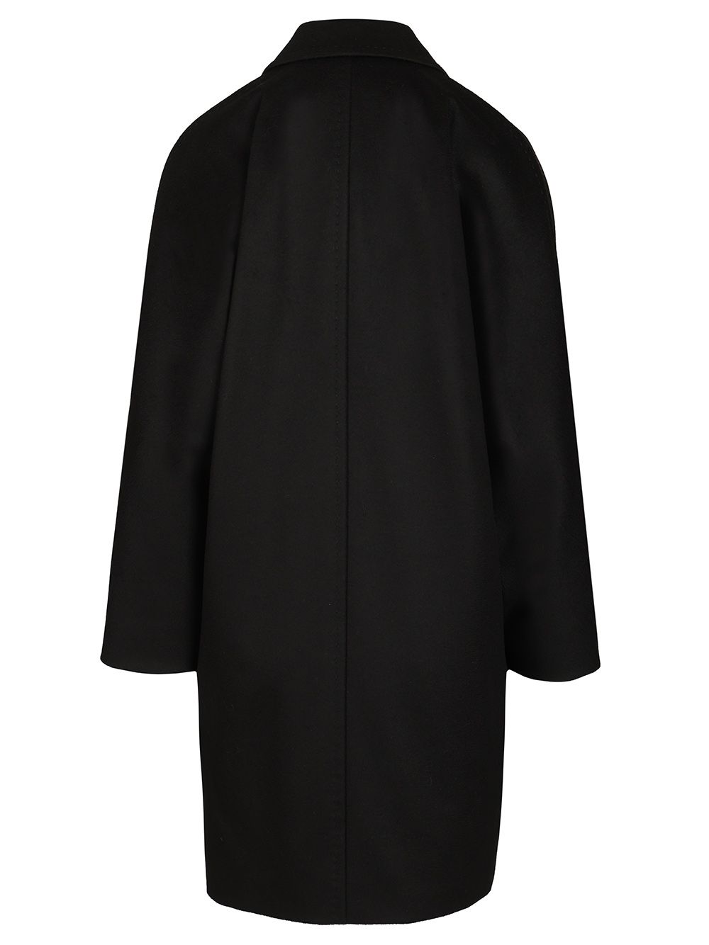 Max Mara Studio Mastro Midi Double Breasted Coat Coats - Black | 7ee6e29d7edce5cae1445e911246900db6d206d5