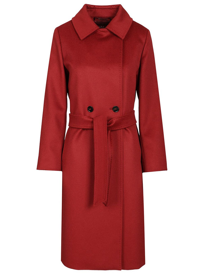 Max Mara Studio Dressing Gown Coat Coats - Red | caa774213b40f6f8176d3003b1cbfd89679e1014