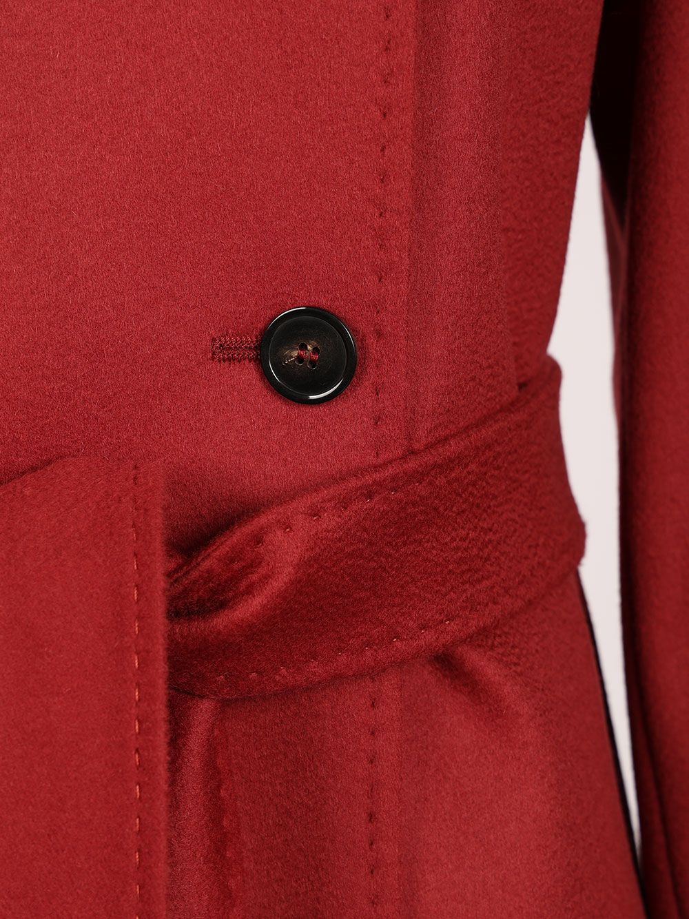 Max Mara Studio Dressing Gown Coat Coats - Red | 40255595e7a0403944601d8a1229d63cc6df6297