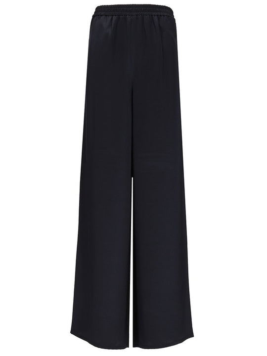 Soft In Heavy Silk Trousers Blue