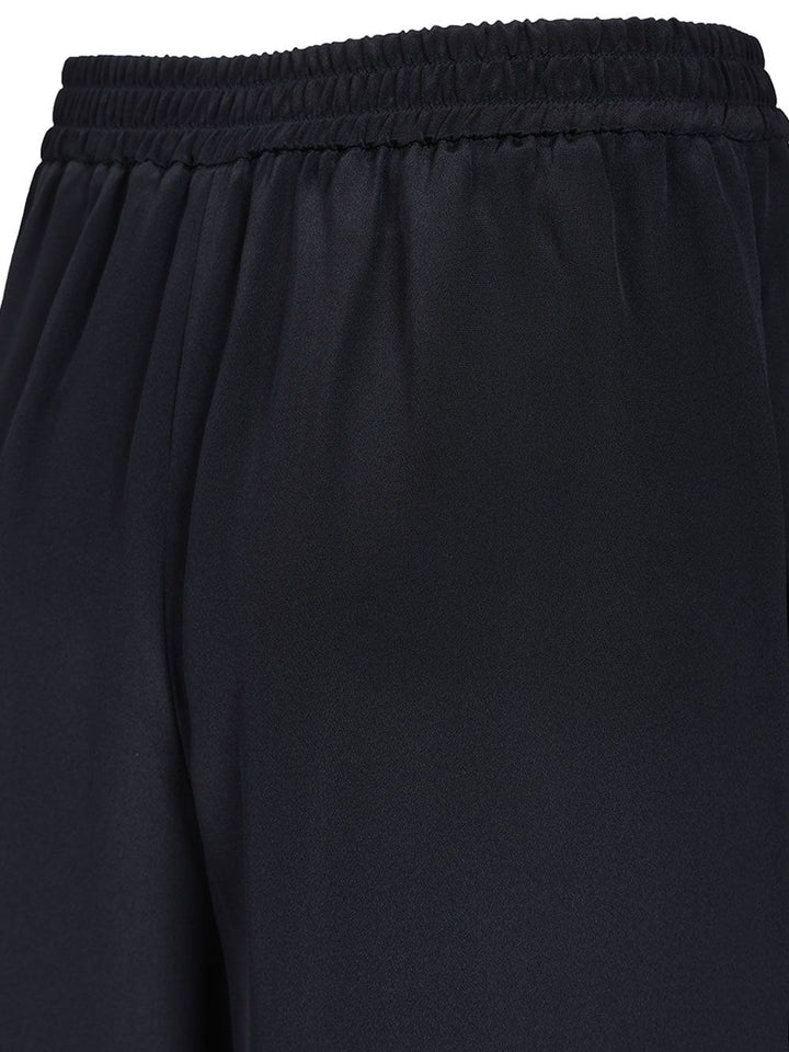 Max Mara Soft  In Heavy Silk Trousers - Blue | f14b79a0e183d4bfaa6ceeb7c1b47ffc2492f4f2