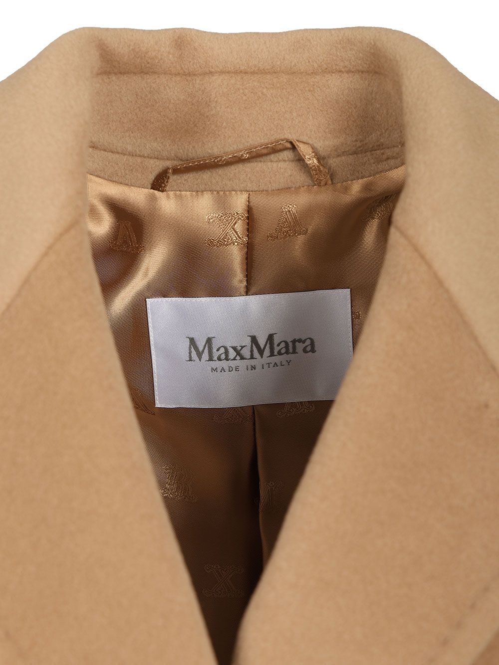 Max Mara Rebus Double Breast Short Madame Wool Cashmere Coat Coats - Beige | 39784fbc4f47e225945fa899e47cd50eaa225287