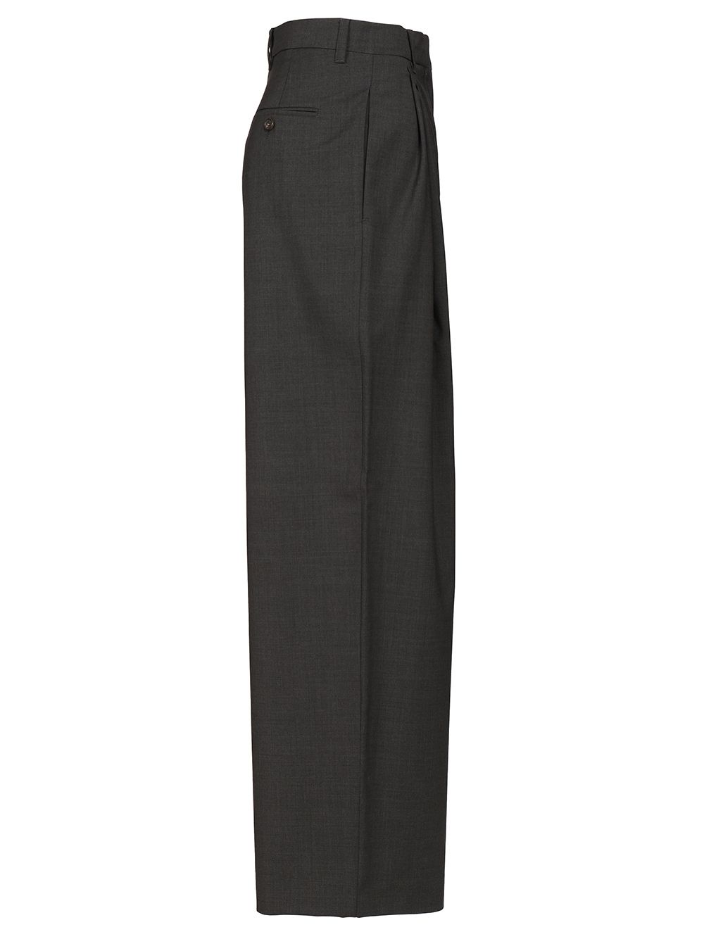 'S Max Mara Palazzo Trousers - Grey | ee4b56b5932cfd22e1aa57fa533773022d3f748e
