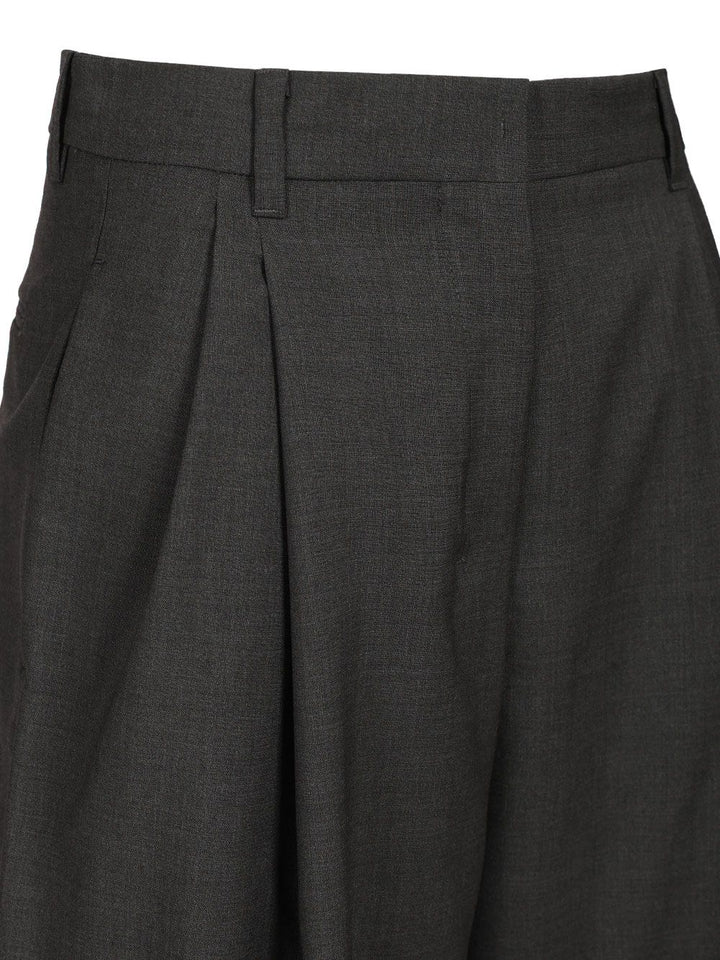 'S Max Mara Palazzo Trousers - Grey | 19e2c940b9d020d84cfb34c6c97e0f5574eb2260