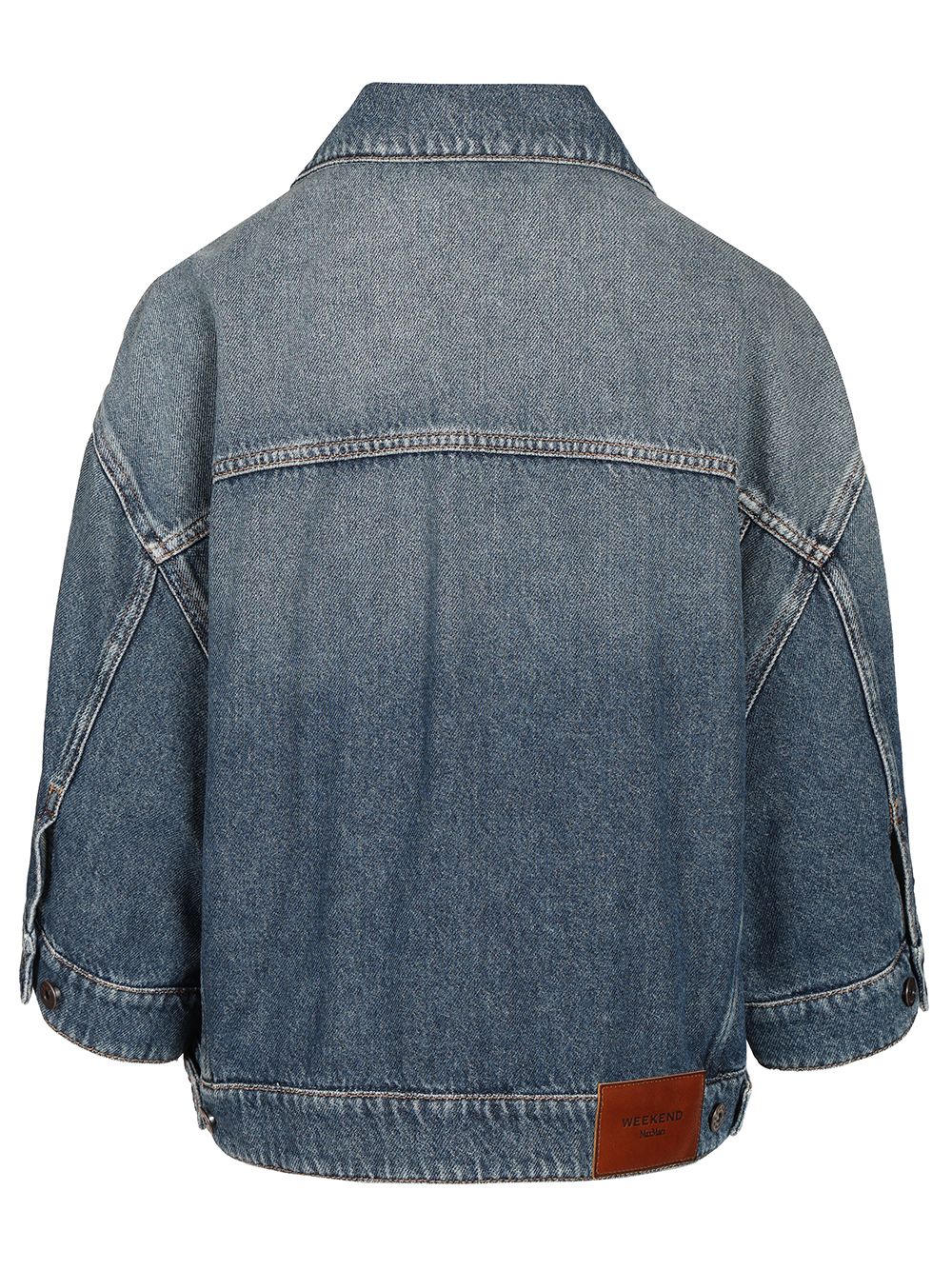Weekend Max Mara Half-Sleeved Jacket Jackets - Blue | 4d6c38d041814de97599eae7c841ef666d779f0f